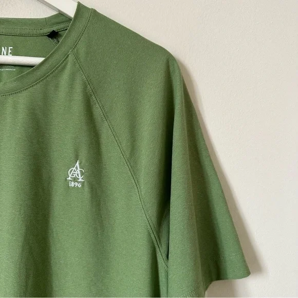 RHONE Reign Campsite Green Heather Short Sleeve Performance T-Shirt Size M - Picture 5 of 10
